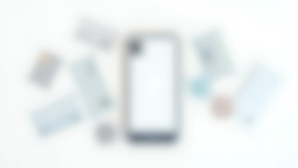 Verschiedene Bankkarten und ein Smartphone mit Banking-App auf hellem Untergrund